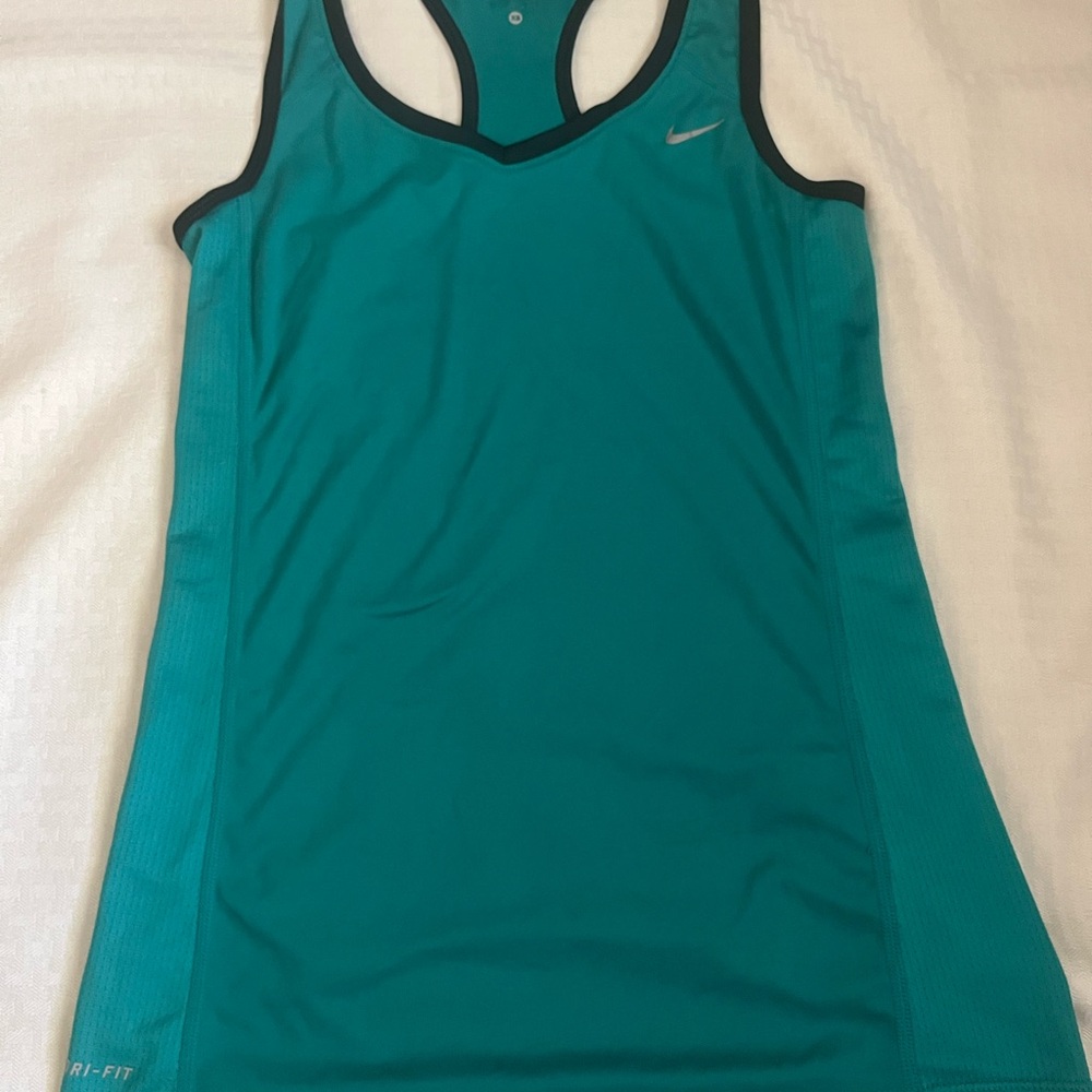 Nike Turquoise Dri-FIT Athletic Tank